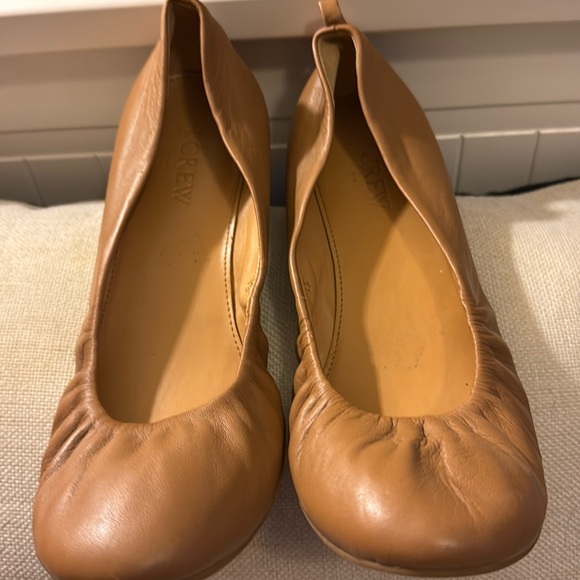 J. Crew Shoes - J. Crew Tan Taupe Ballet Flats Loafers Shoes